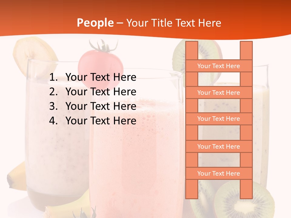 Banana Kiwi Diet PowerPoint Template