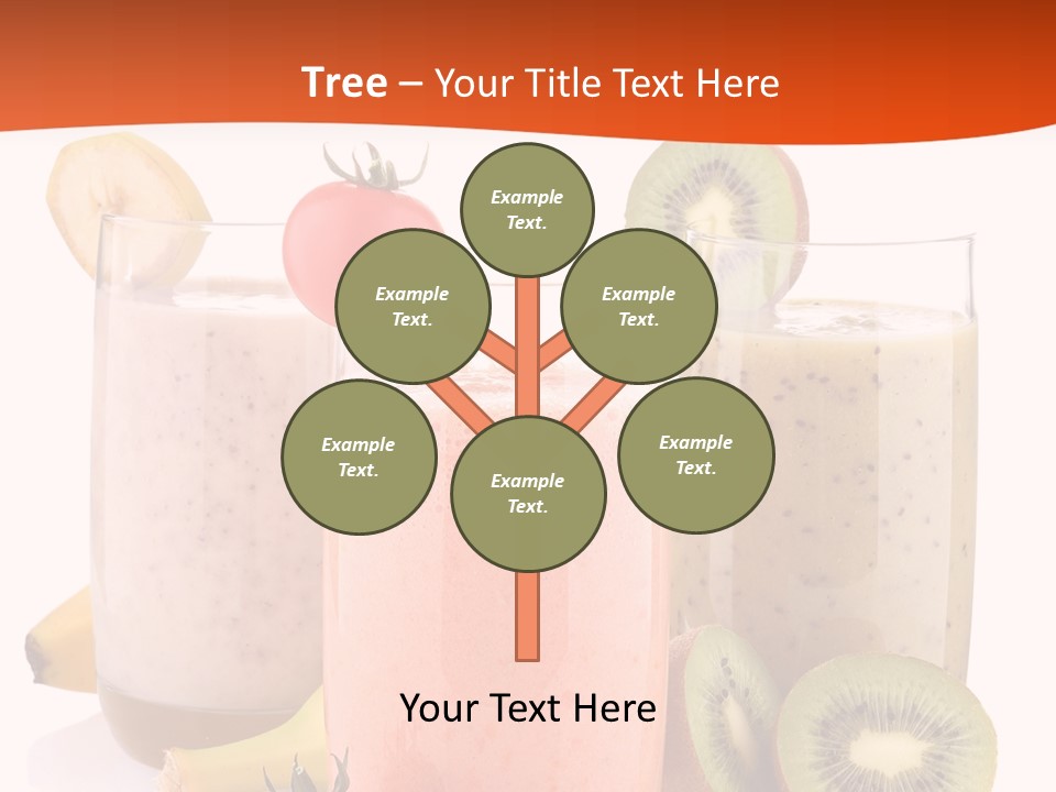 Banana Kiwi Diet PowerPoint Template