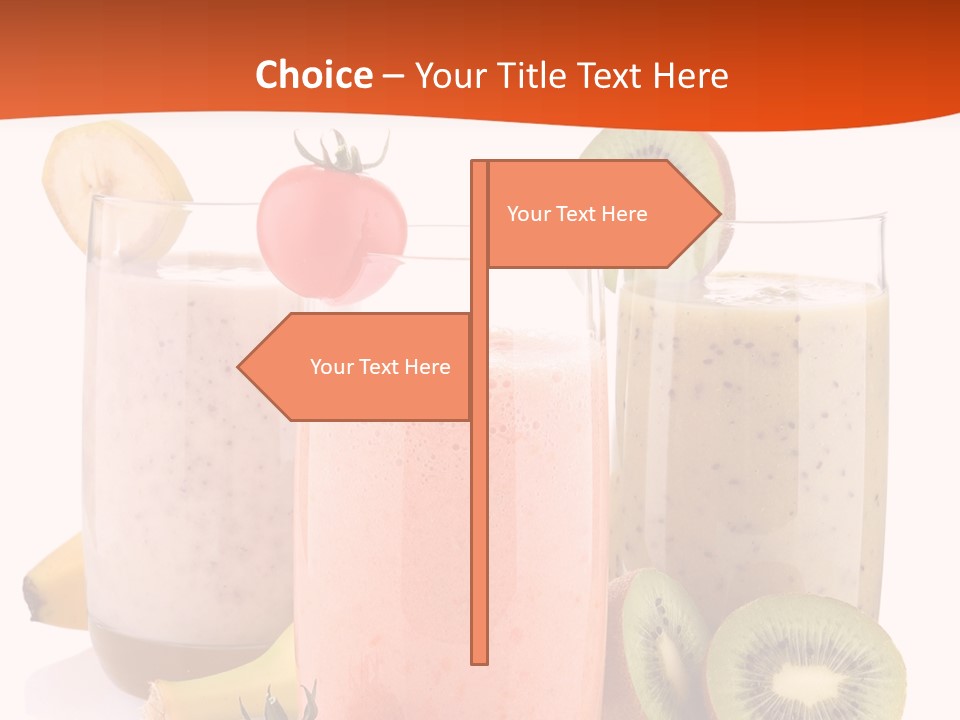 Banana Kiwi Diet PowerPoint Template