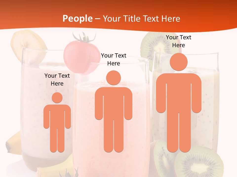 Banana Kiwi Diet PowerPoint Template