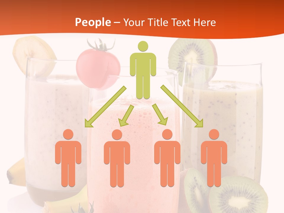 Banana Kiwi Diet PowerPoint Template