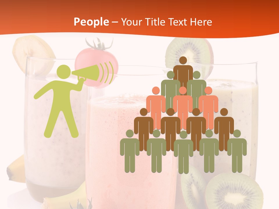 Banana Kiwi Diet PowerPoint Template