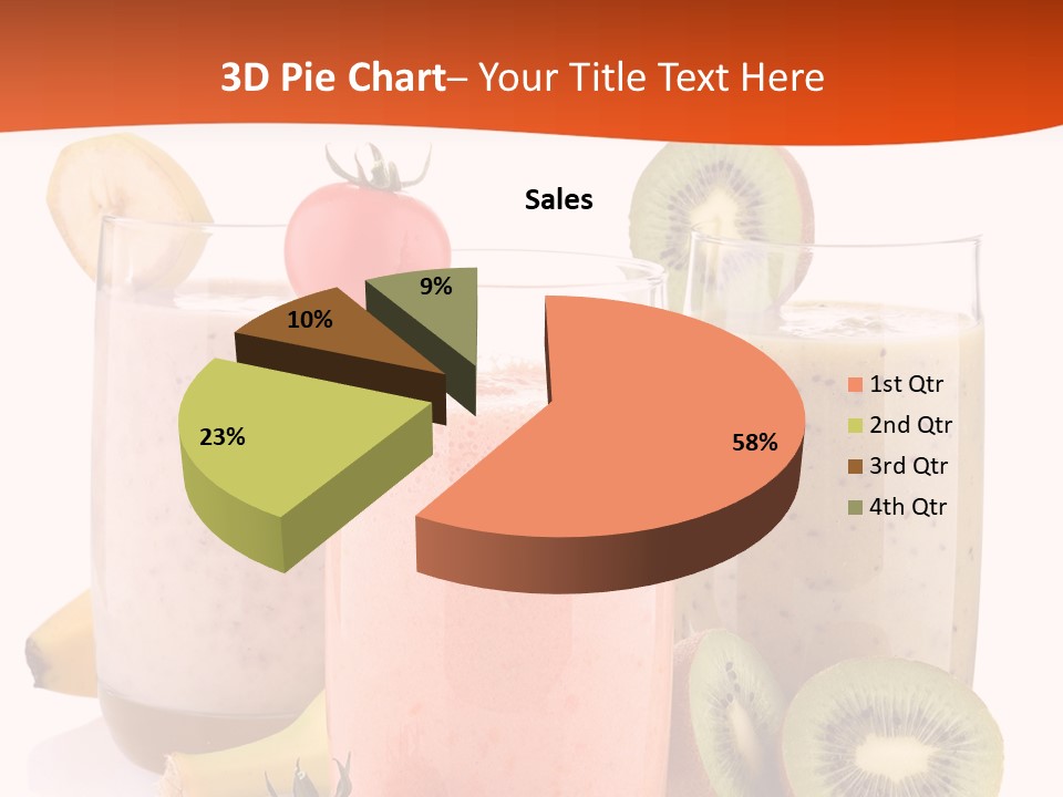 Banana Kiwi Diet PowerPoint Template
