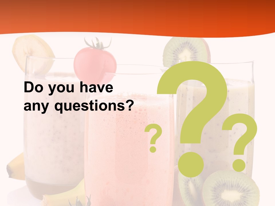 Banana Kiwi Diet PowerPoint Template