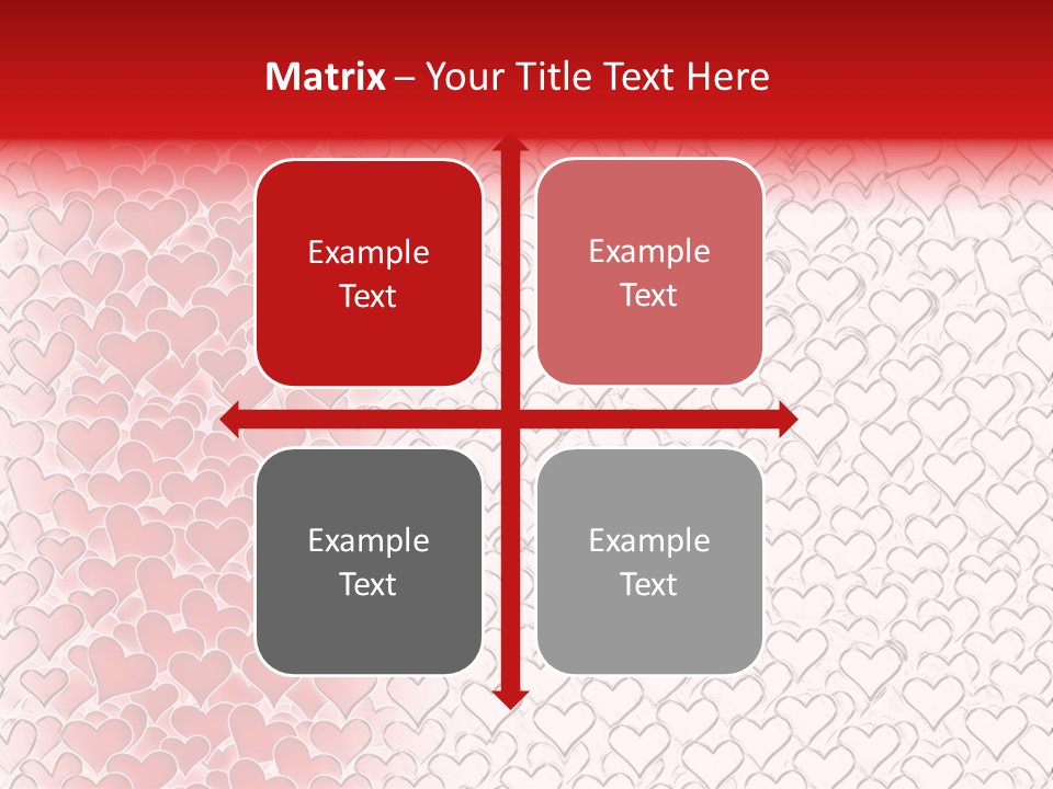 Greeting Valentine Color PowerPoint Template