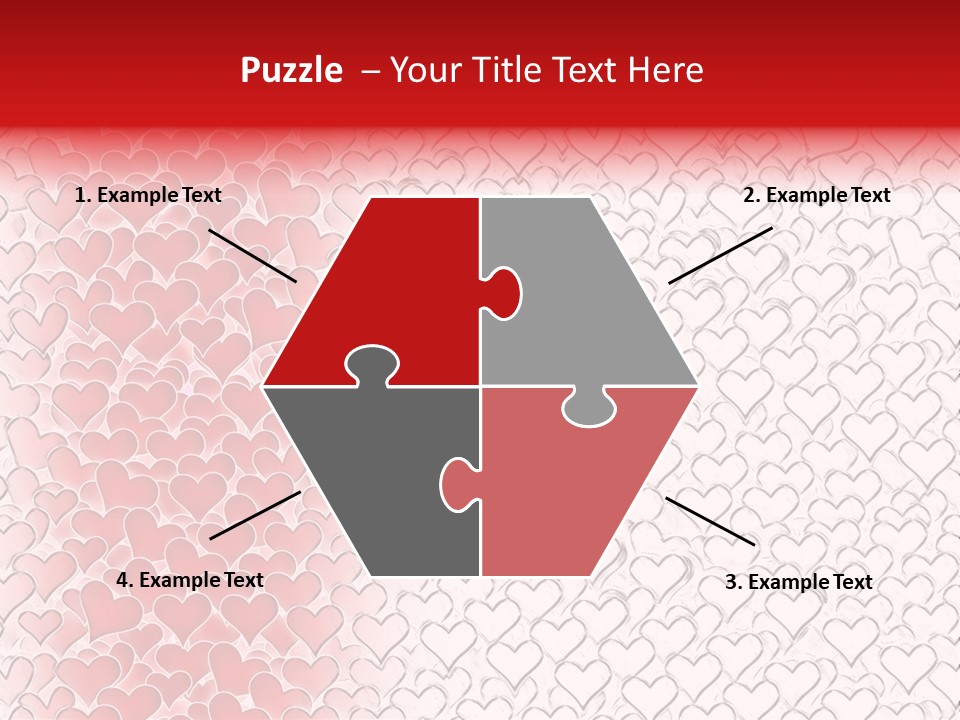 Greeting Valentine Color PowerPoint Template