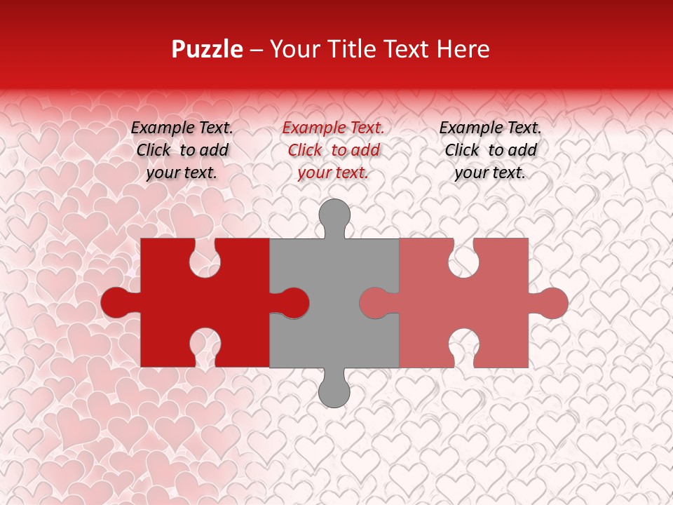 Greeting Valentine Color PowerPoint Template