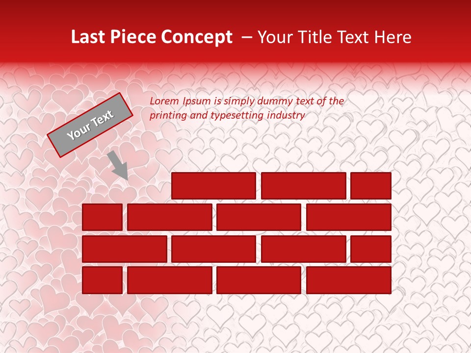 Greeting Valentine Color PowerPoint Template