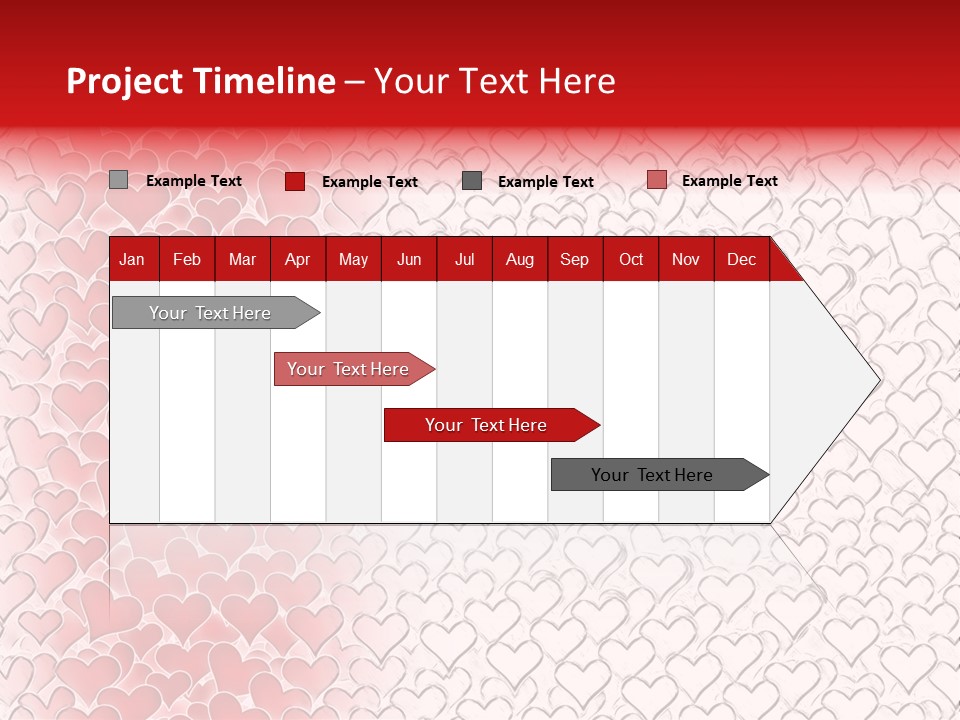 Greeting Valentine Color PowerPoint Template