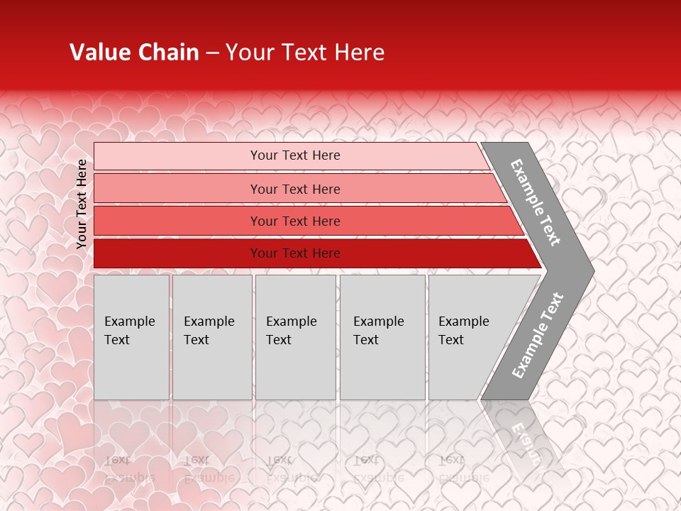 Greeting Valentine Color PowerPoint Template