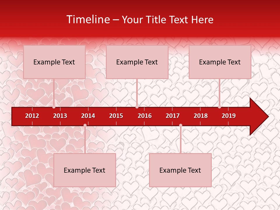 Greeting Valentine Color PowerPoint Template