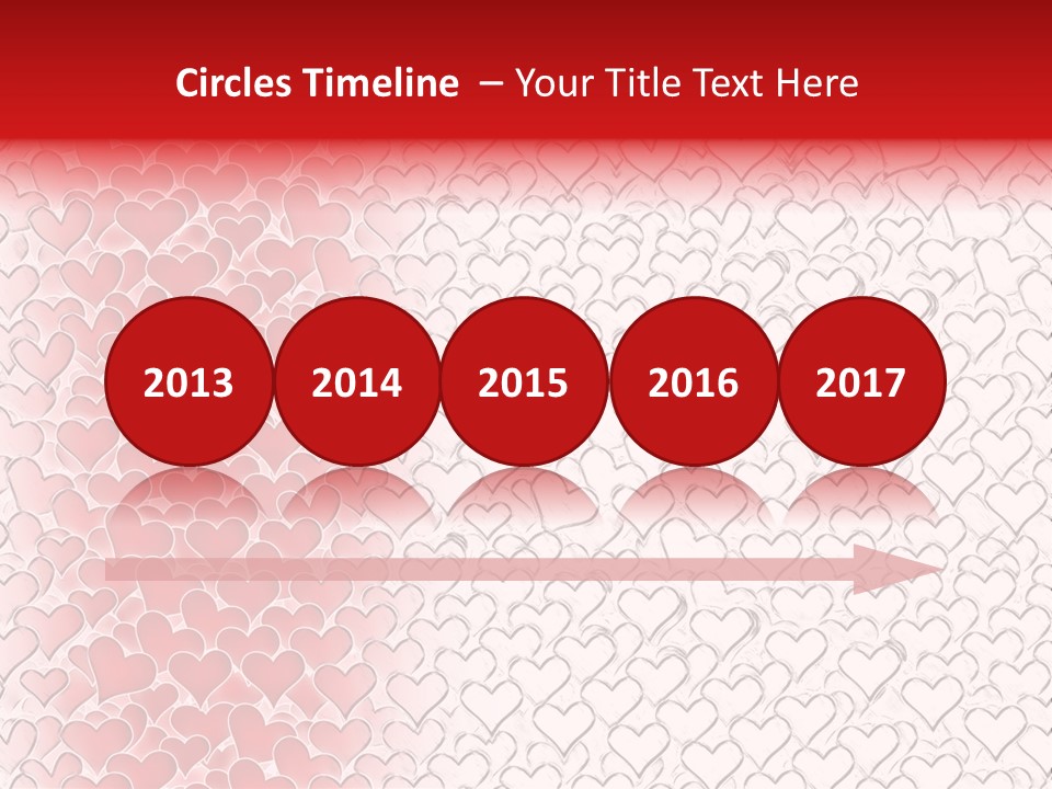 Greeting Valentine Color PowerPoint Template