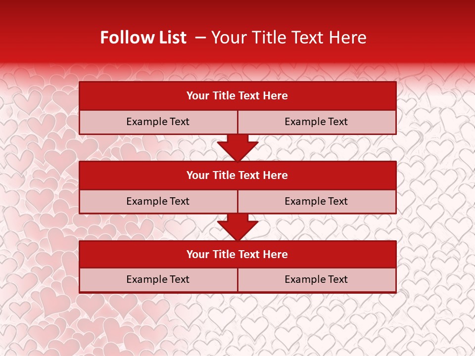 Greeting Valentine Color PowerPoint Template