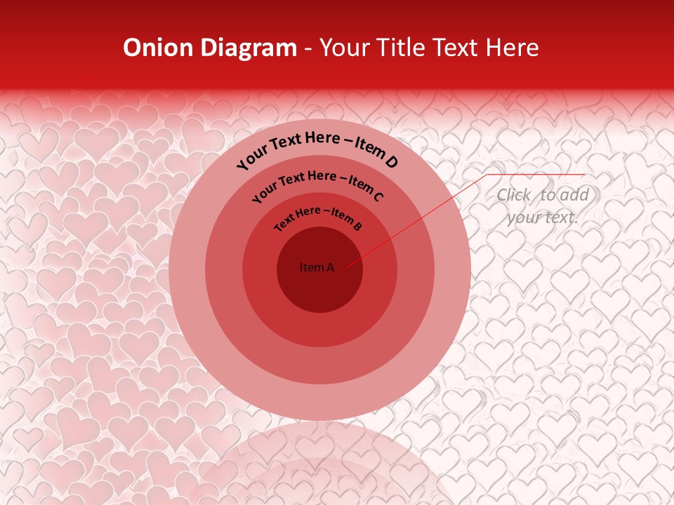 Greeting Valentine Color PowerPoint Template