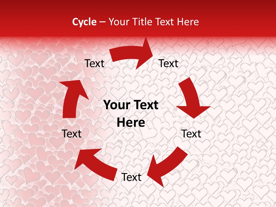 Greeting Valentine Color PowerPoint Template