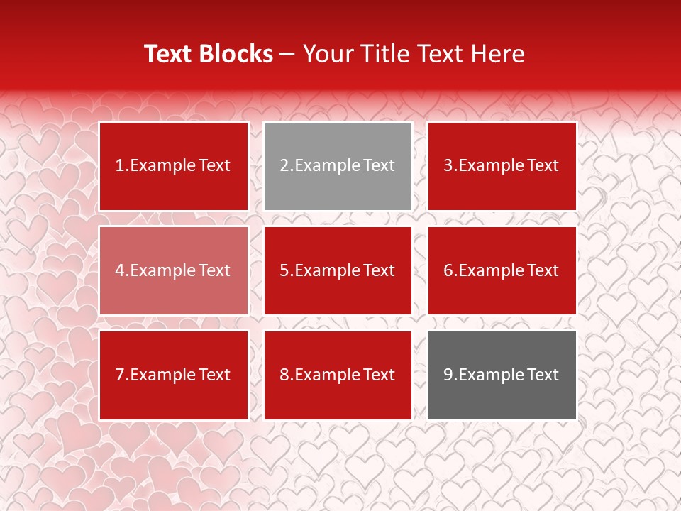 Greeting Valentine Color PowerPoint Template