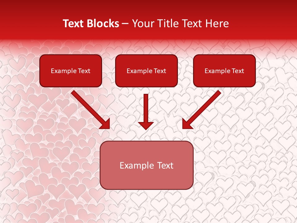Greeting Valentine Color PowerPoint Template