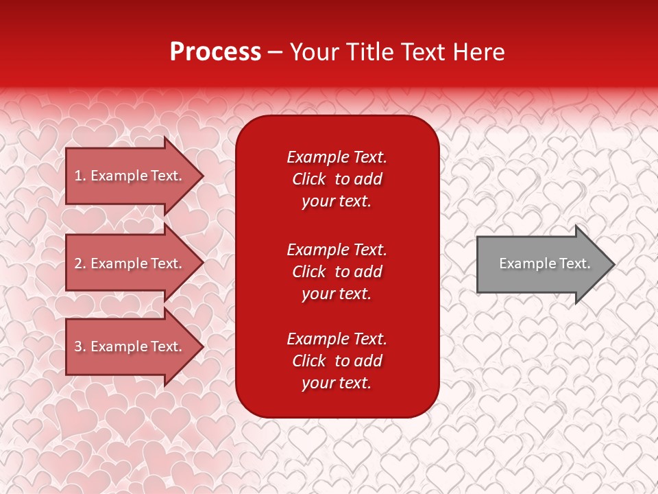 Greeting Valentine Color PowerPoint Template