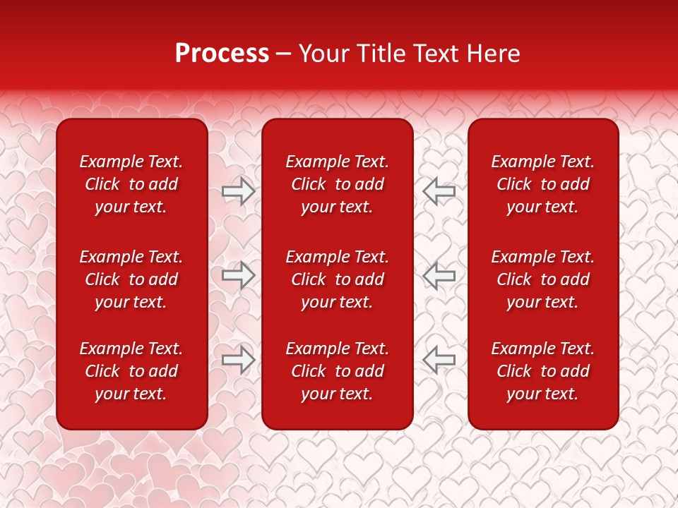 Greeting Valentine Color PowerPoint Template