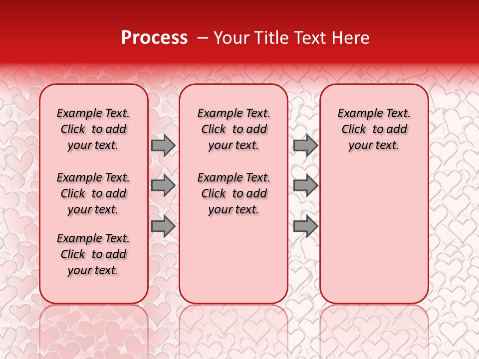 Greeting Valentine Color PowerPoint Template