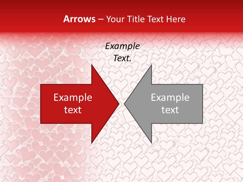 Greeting Valentine Color PowerPoint Template