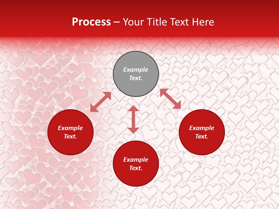 Greeting Valentine Color PowerPoint Template