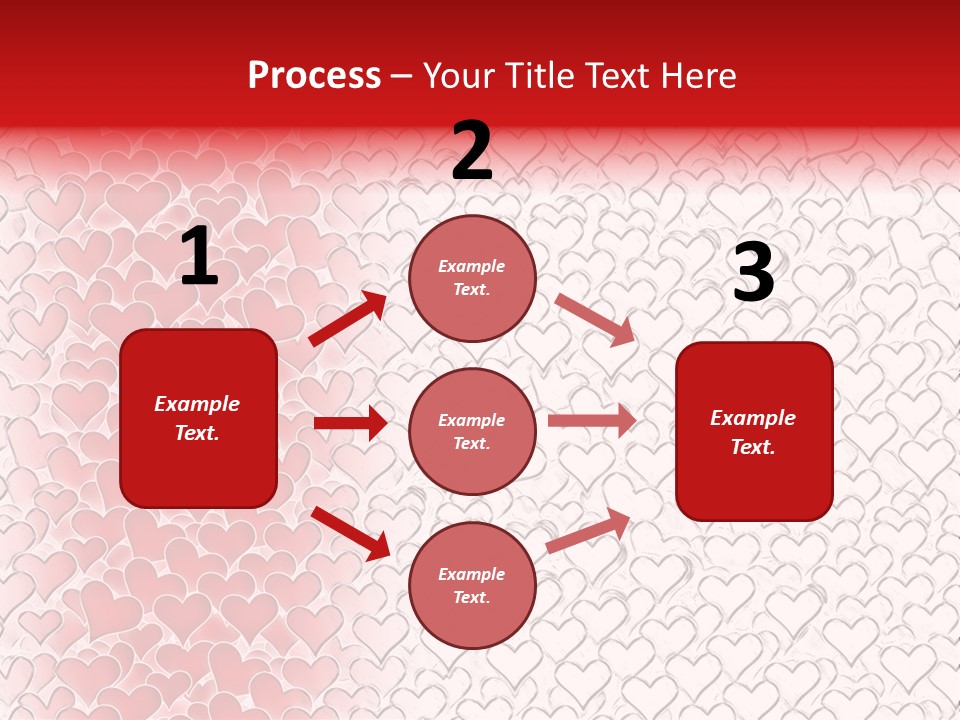 Greeting Valentine Color PowerPoint Template