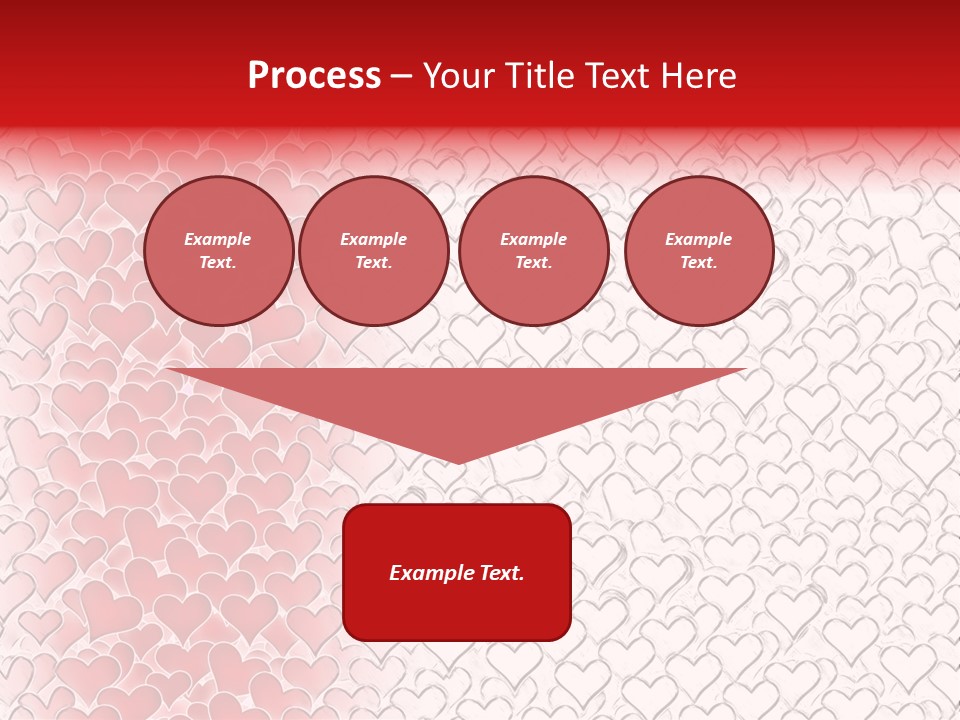 Greeting Valentine Color PowerPoint Template