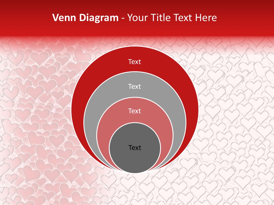 Greeting Valentine Color PowerPoint Template