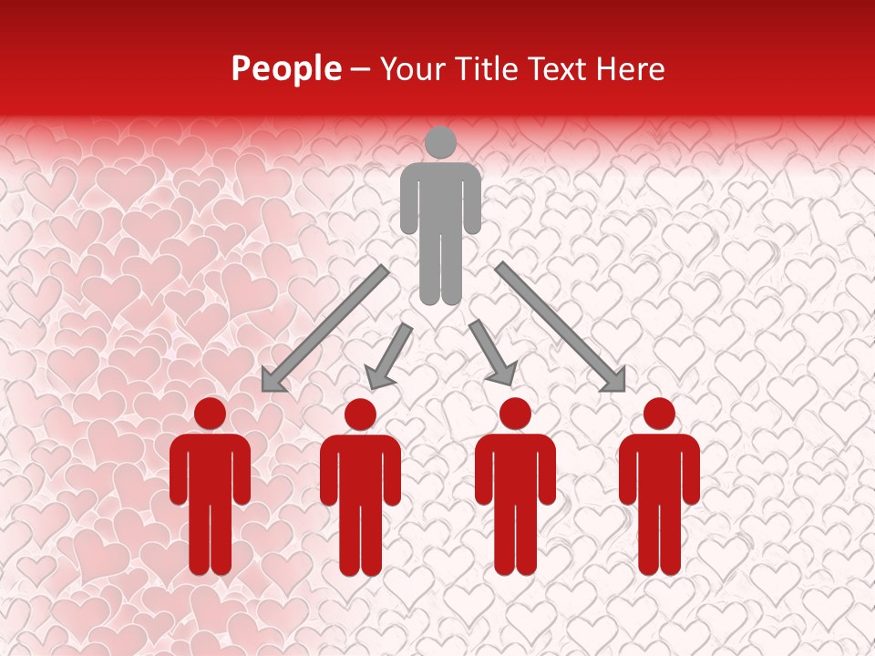 Greeting Valentine Color PowerPoint Template