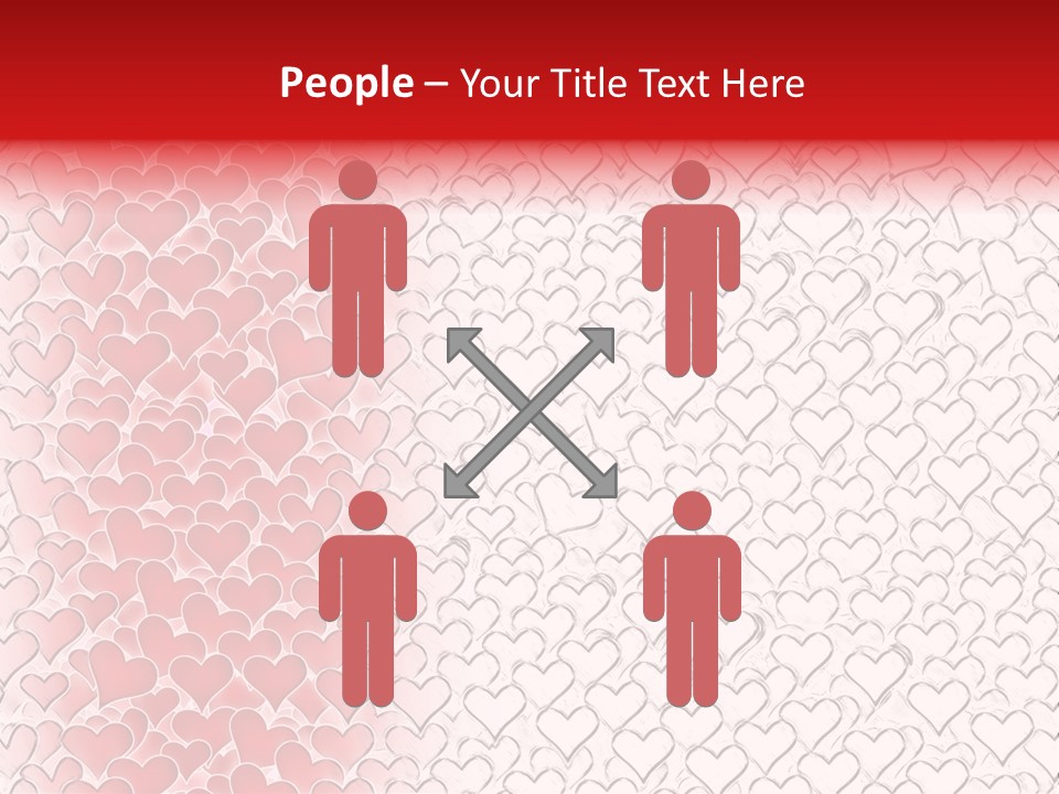 Greeting Valentine Color PowerPoint Template