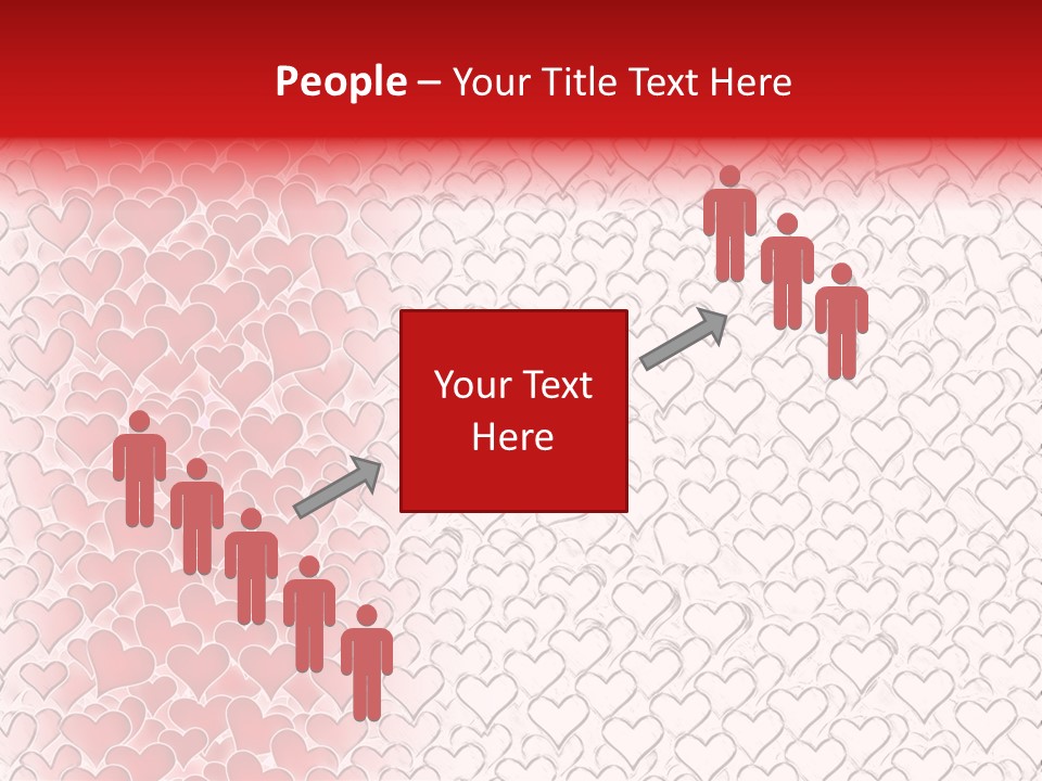 Greeting Valentine Color PowerPoint Template