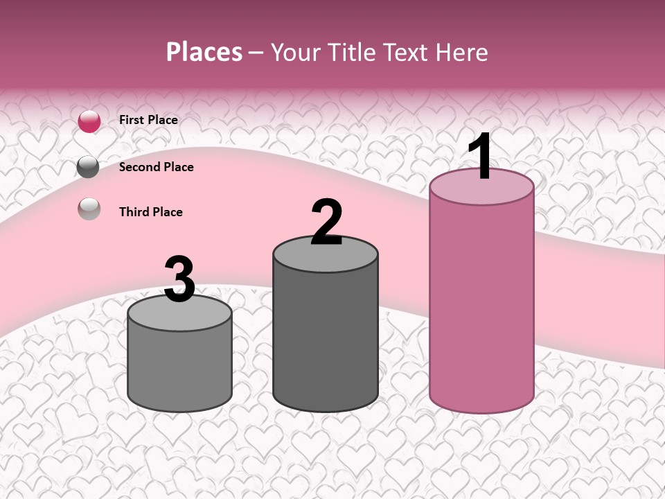 Color Valentine's Marriage PowerPoint Template