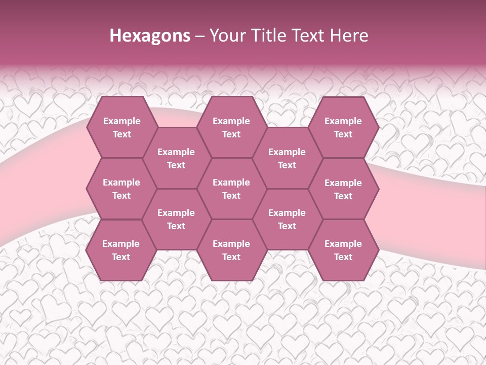 Color Valentine's Marriage PowerPoint Template