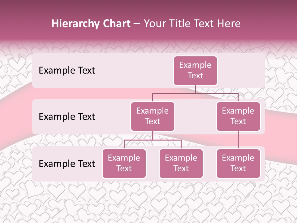 Color Valentine's Marriage PowerPoint Template
