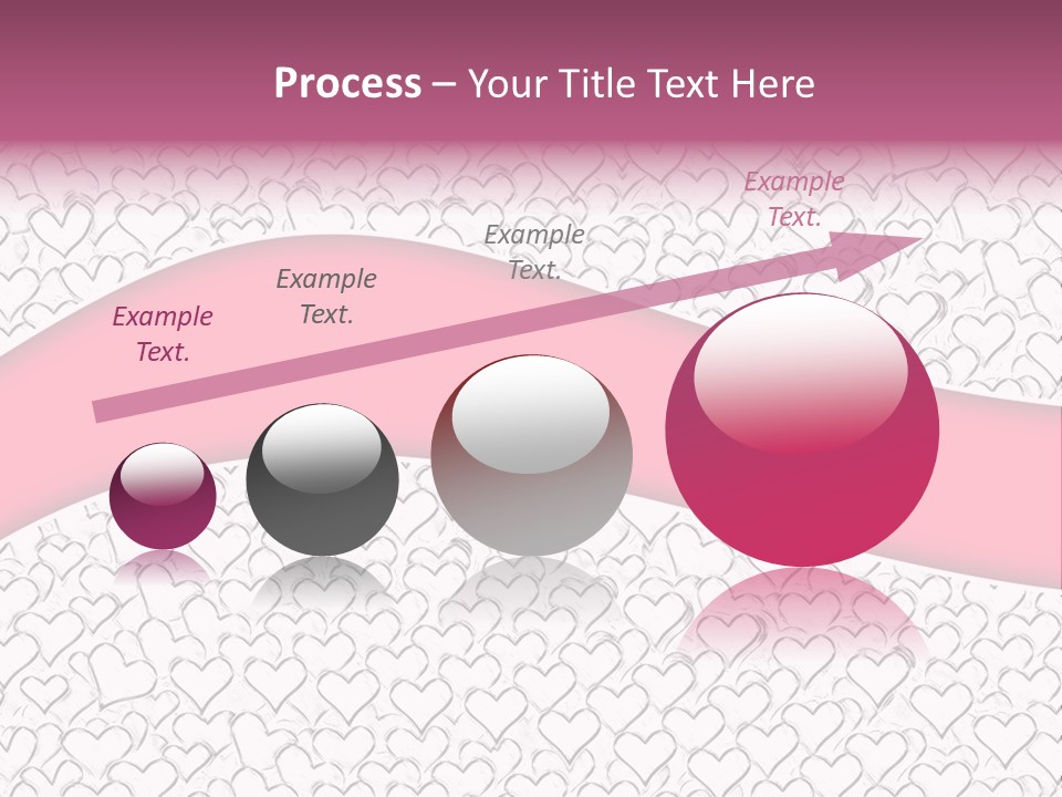 Color Valentine's Marriage PowerPoint Template