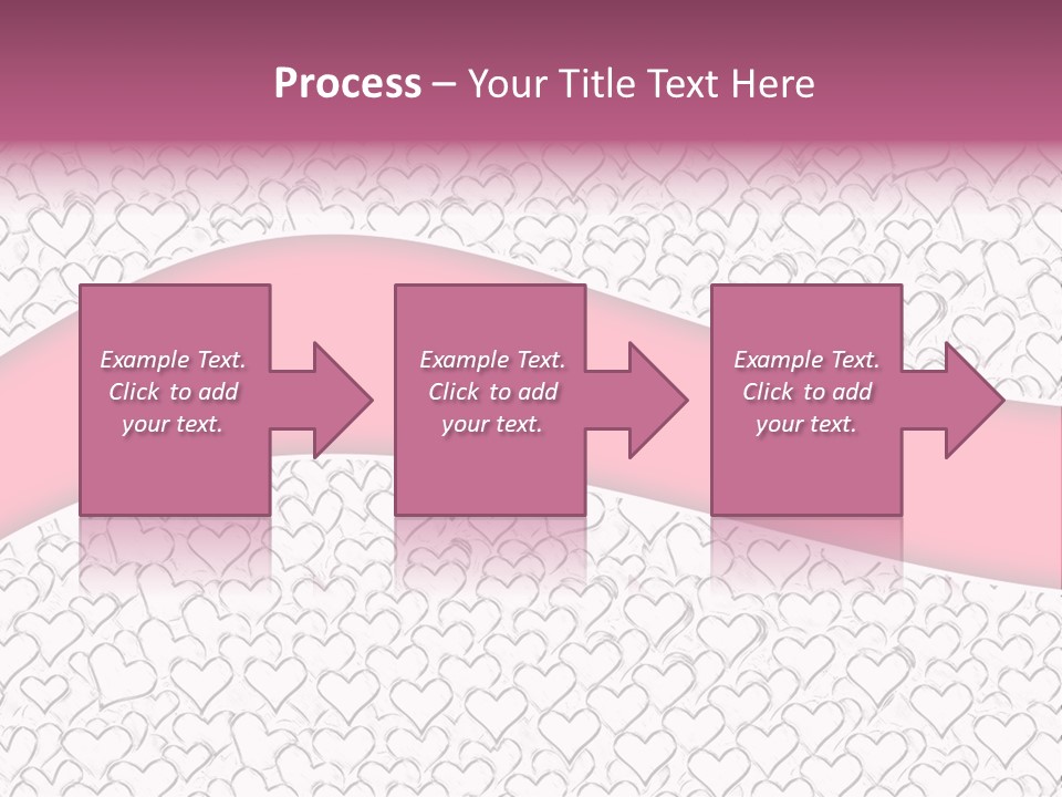 Color Valentine's Marriage PowerPoint Template