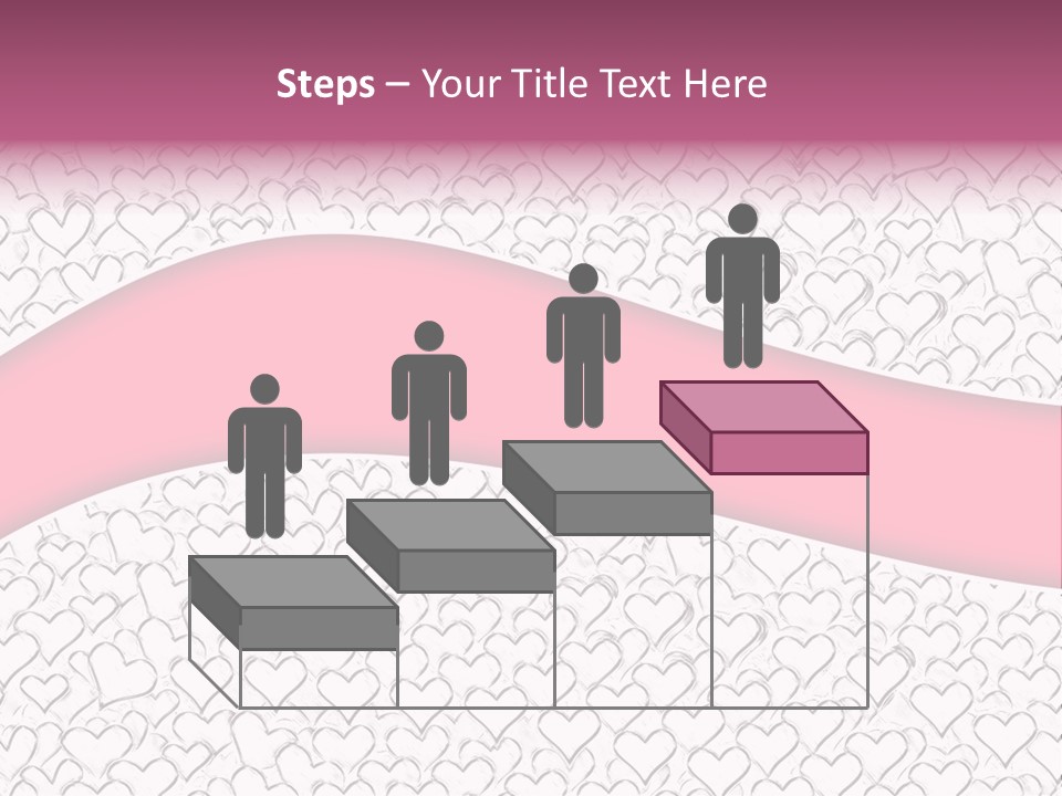 Color Valentine's Marriage PowerPoint Template