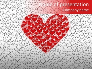 Red White Holiday PowerPoint Template