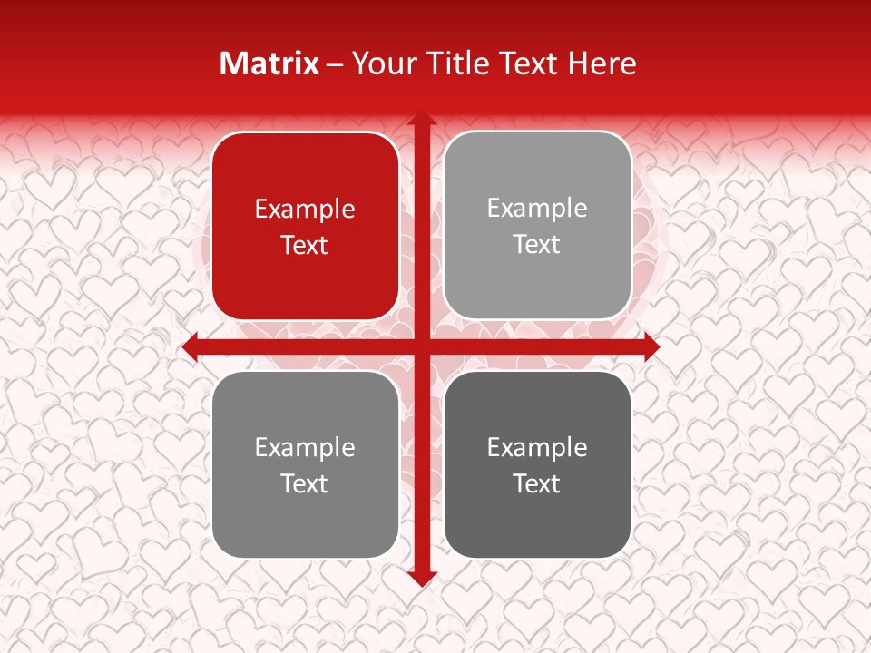 Red White Holiday PowerPoint Template