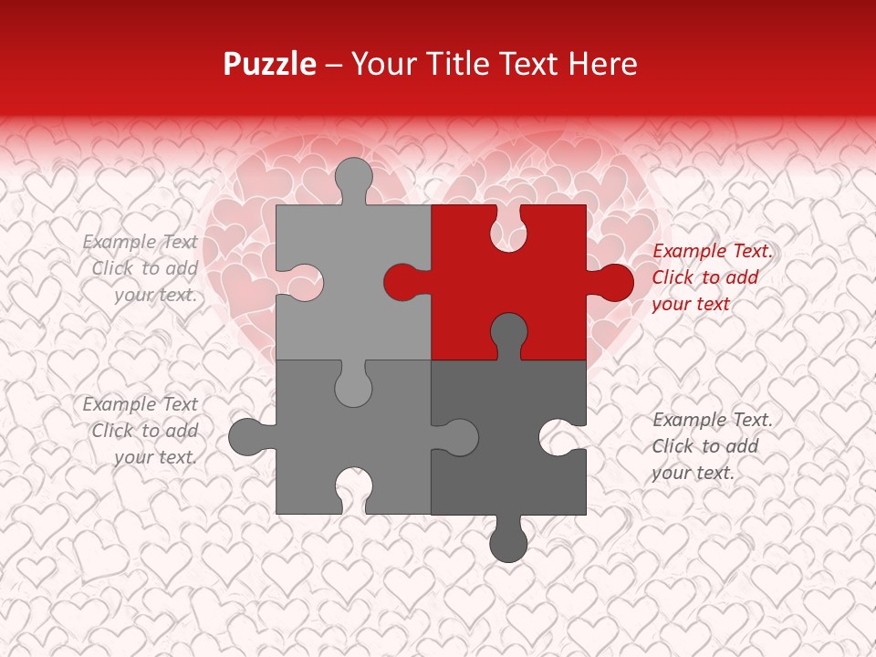 Red White Holiday PowerPoint Template