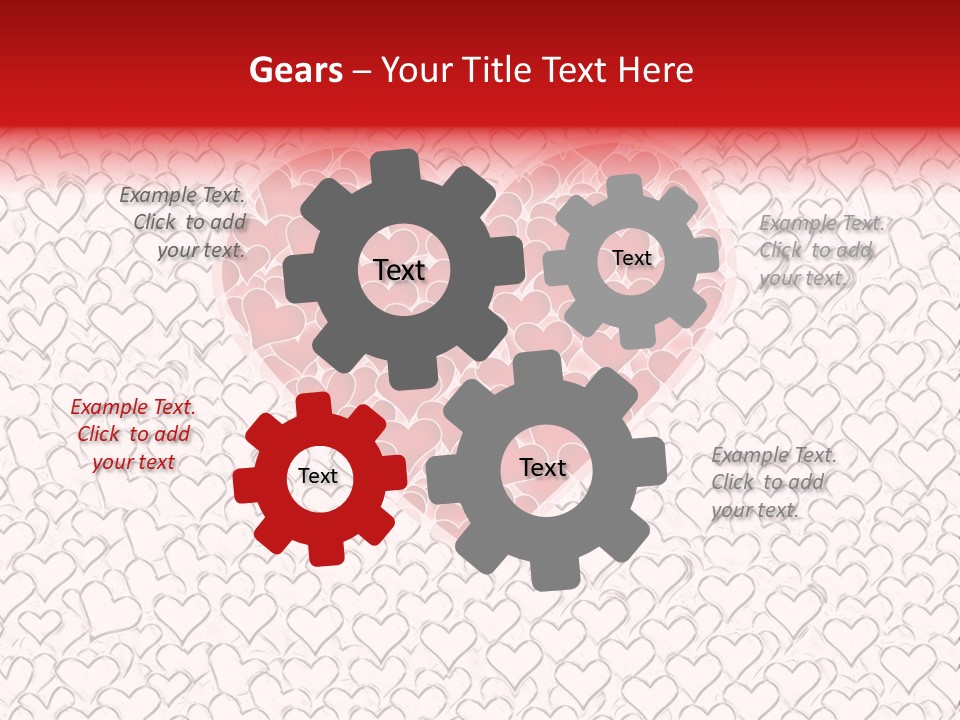 Red White Holiday PowerPoint Template