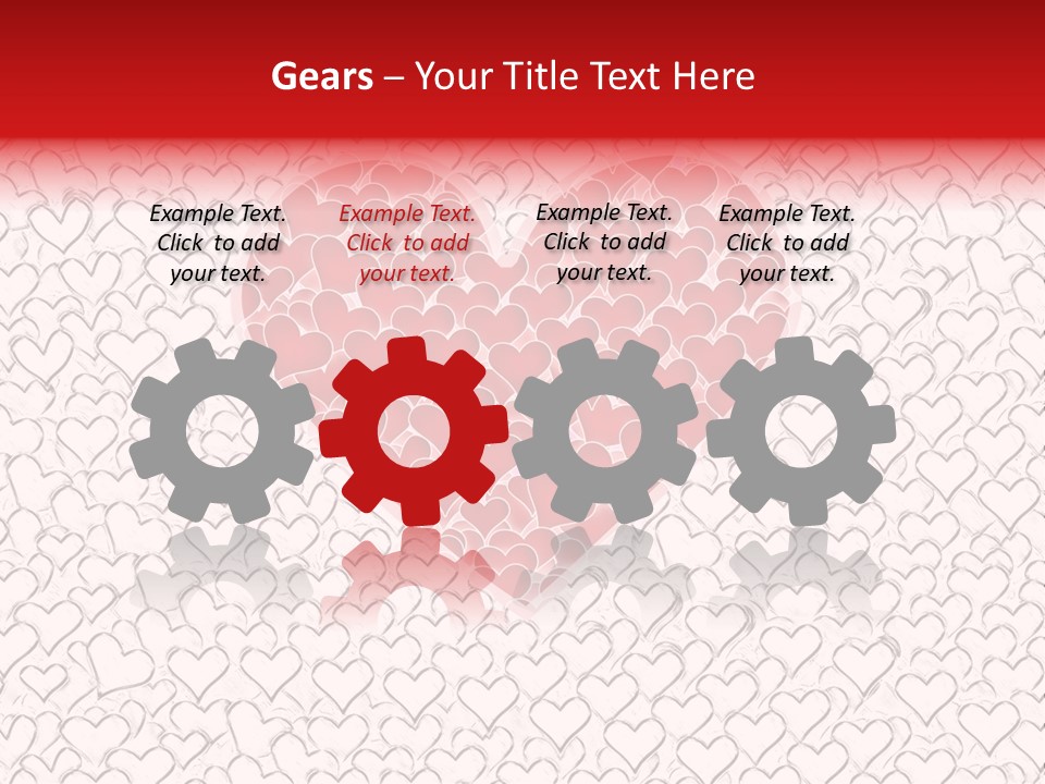 Red White Holiday PowerPoint Template