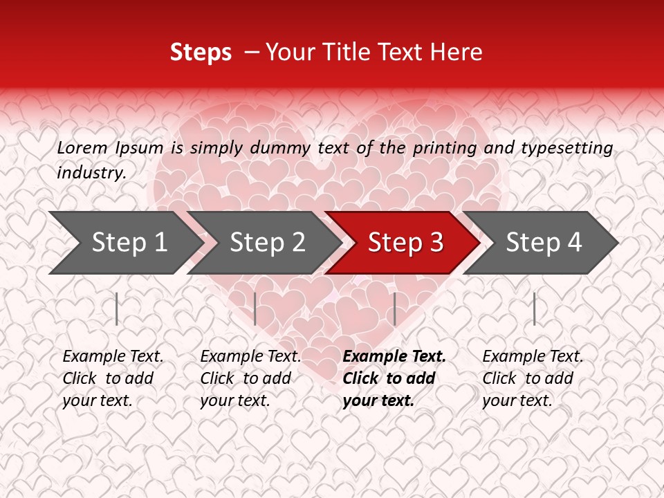 Red White Holiday PowerPoint Template