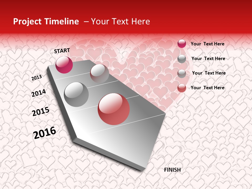 Red White Holiday PowerPoint Template