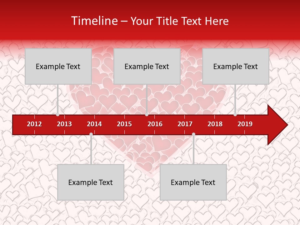Red White Holiday PowerPoint Template