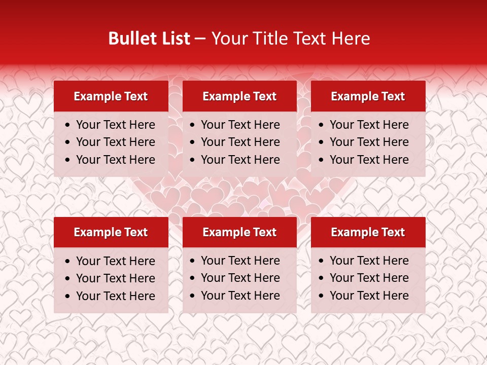 Red White Holiday PowerPoint Template