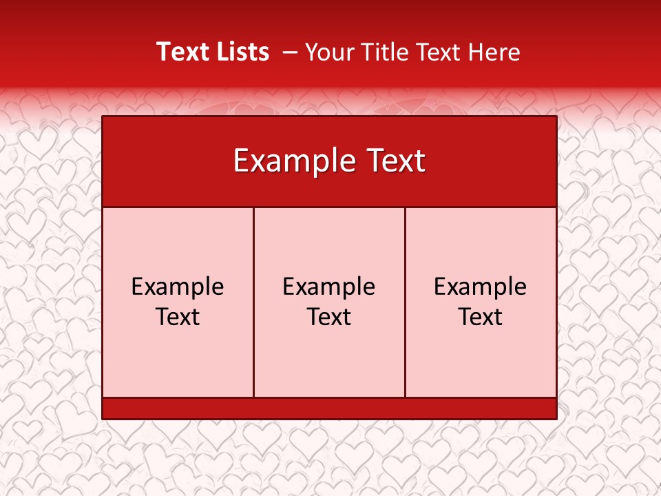 Red White Holiday PowerPoint Template
