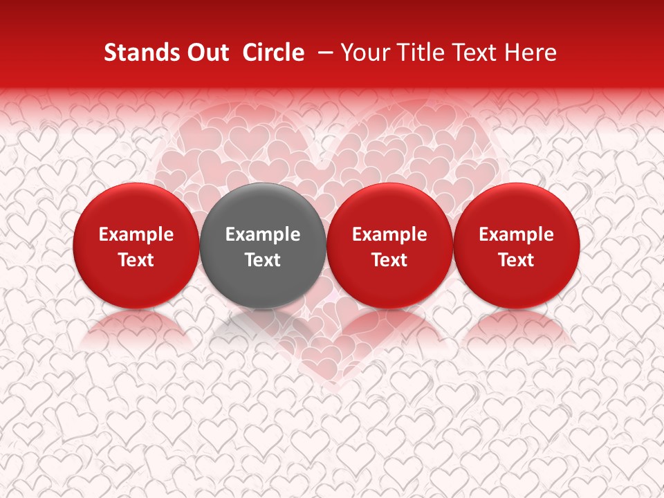 Red White Holiday PowerPoint Template