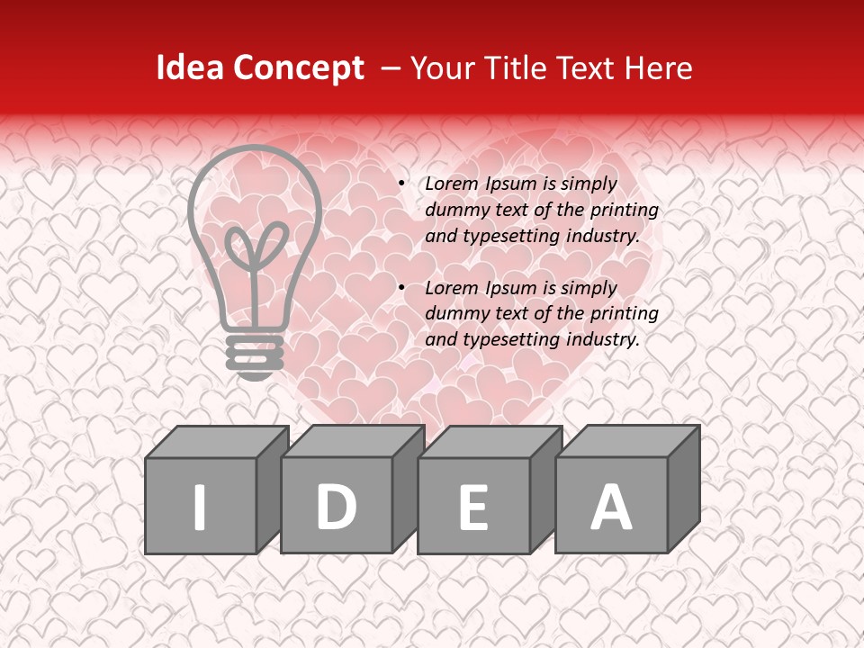 Red White Holiday PowerPoint Template